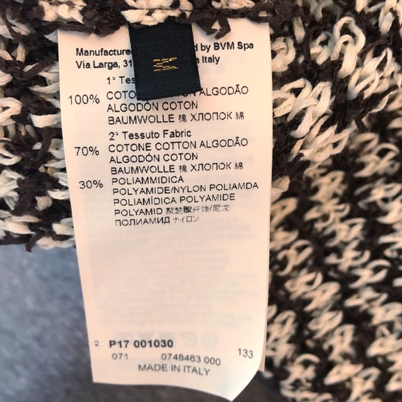 LES COPAINS HAND WEAVED COTTON BLOUSE - Picture 4 of 4